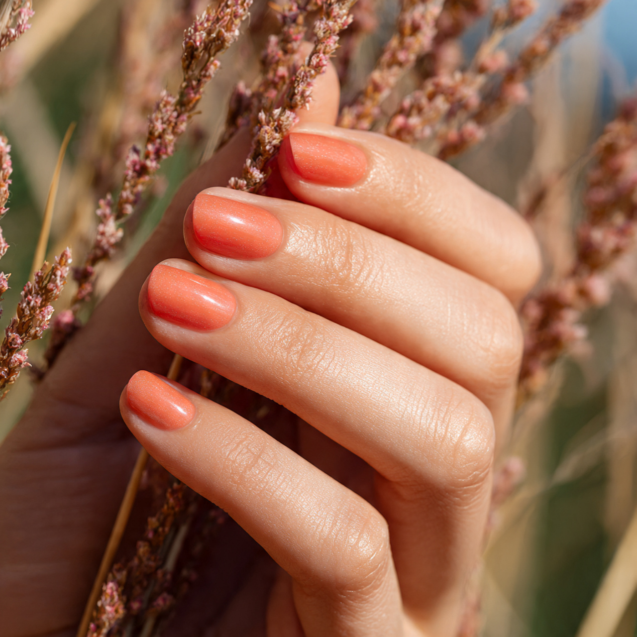 Summer Nails Ideas That Feel Light Fresh and Beautiful 1 an attractive women s hand with 5 fingers