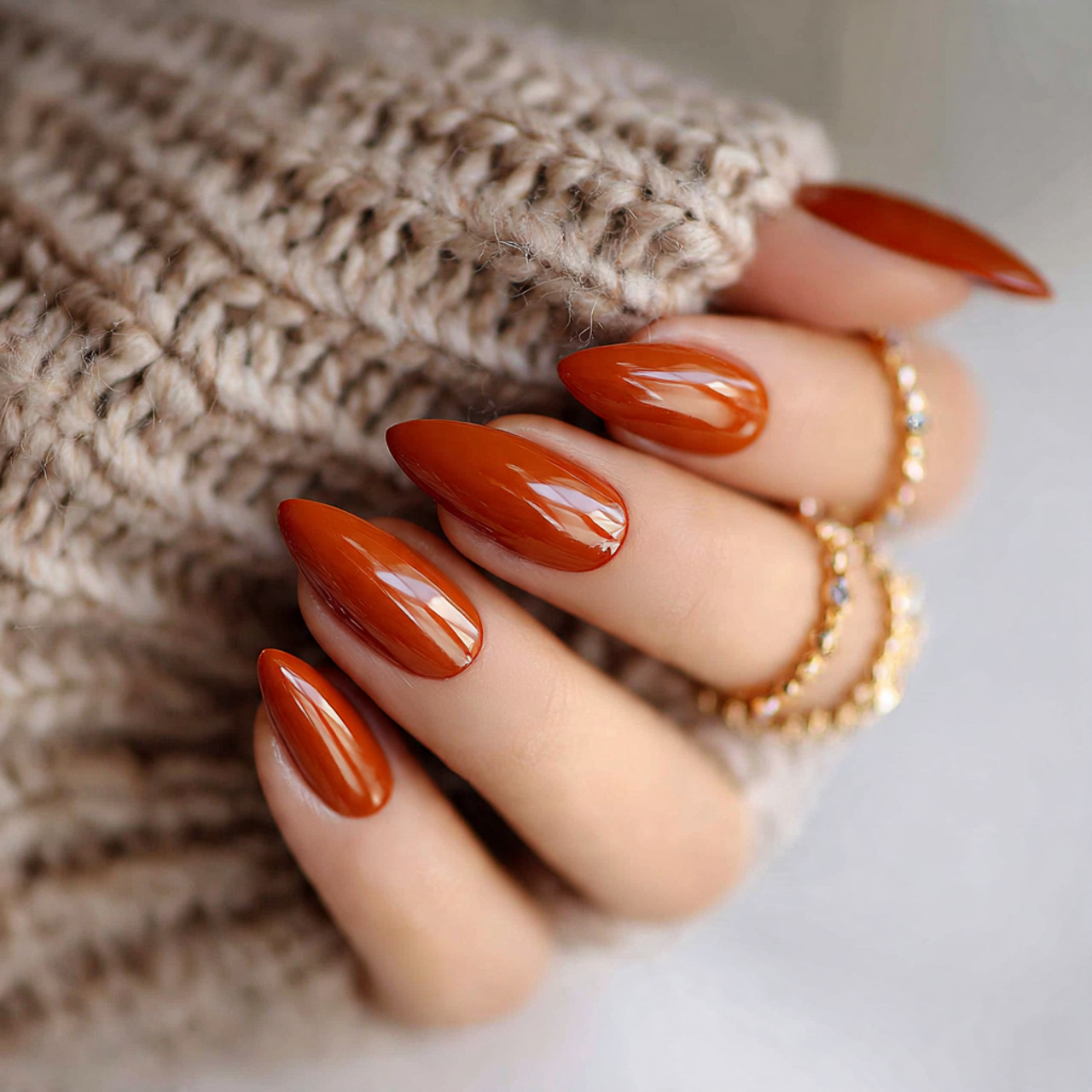 Fall Nails Inspiration With Cozy Autumn Vibes And Style 1 Soft Cinnamon Glow