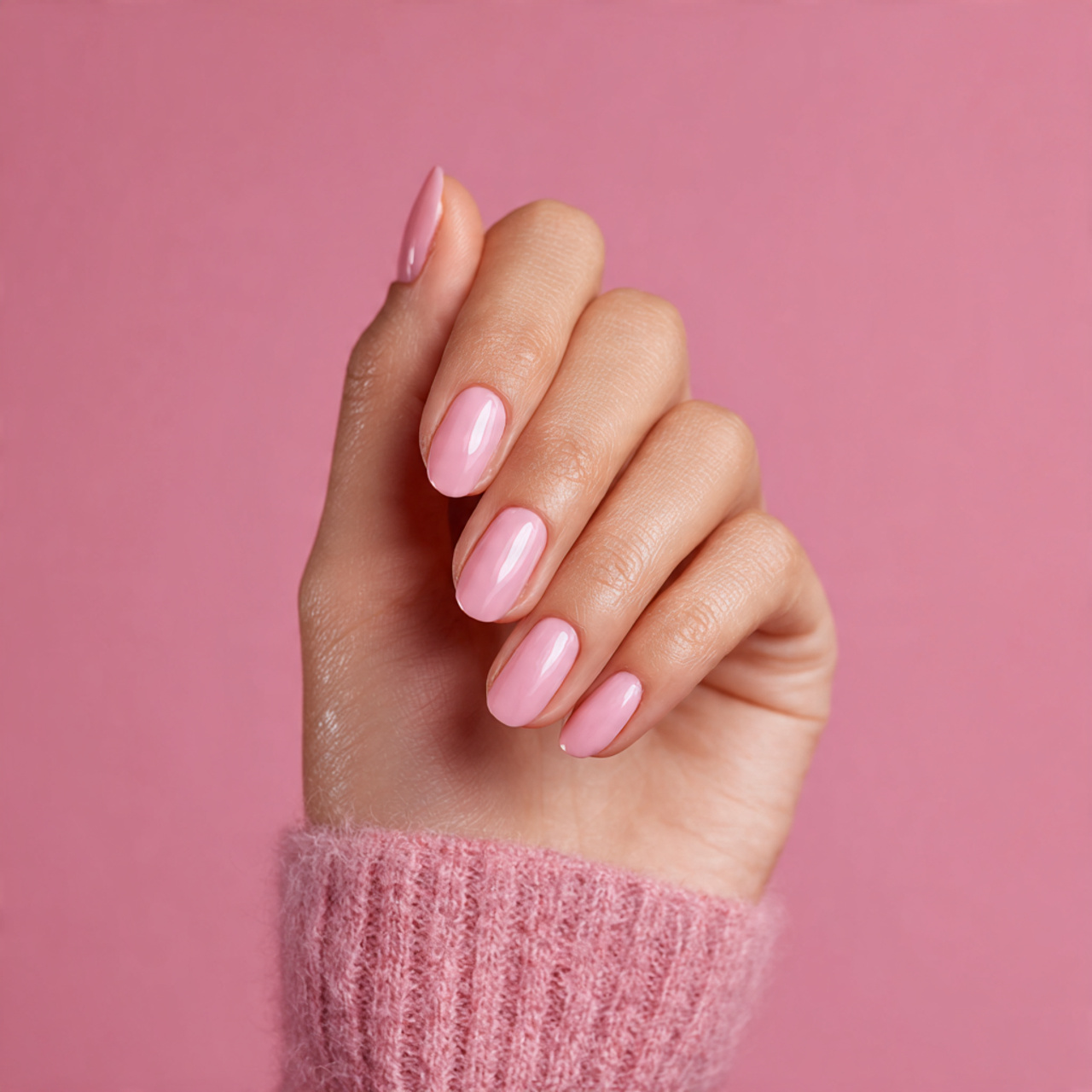 Soft & Chic Short Nails Inspiration for Everyday Beauty 2 Barely Blush Whisper