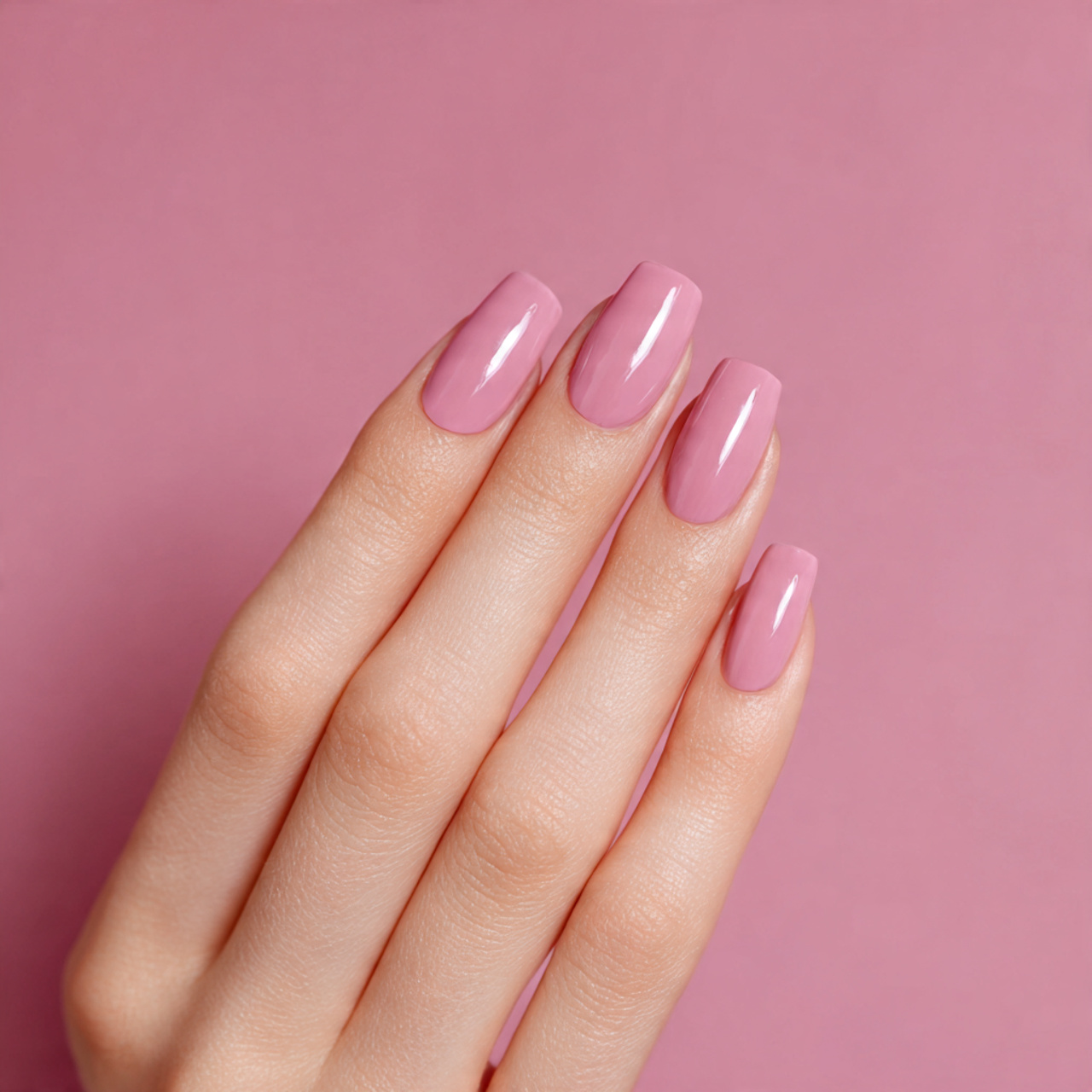 Soft & Chic Short Nails Inspiration for Everyday Beauty 6 Dusty Rose Comfort