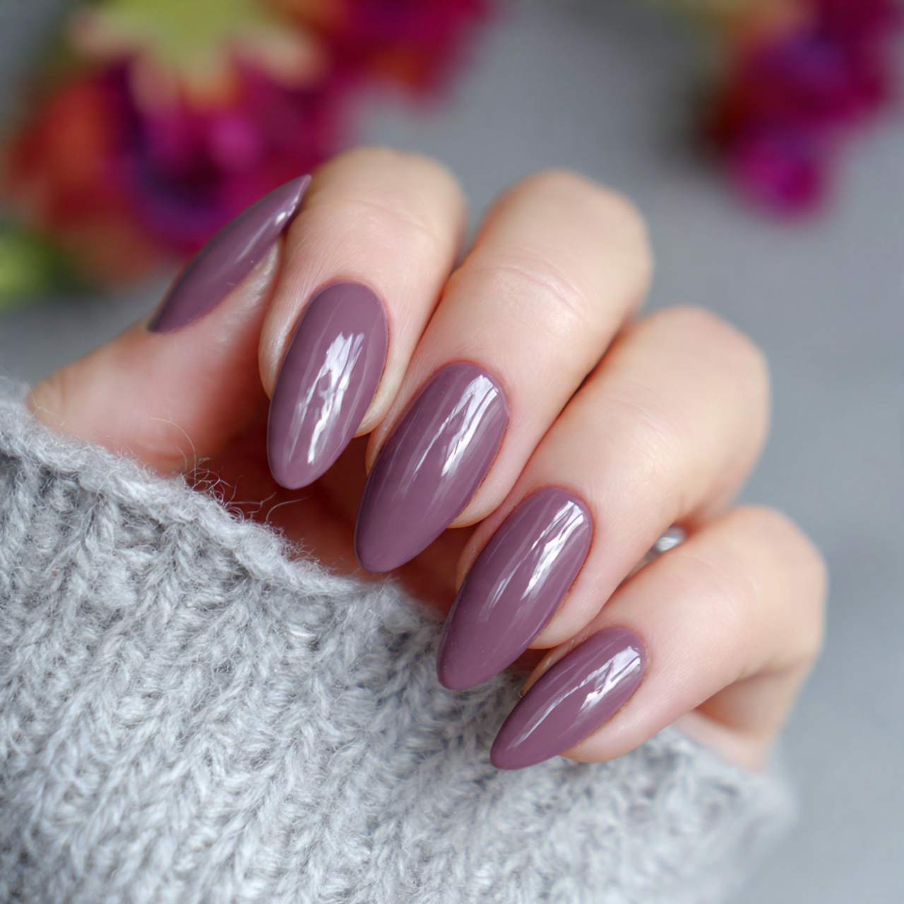 Fall Nails Inspiration With Cozy Autumn Vibes And Style 2 Muted Berry Dream