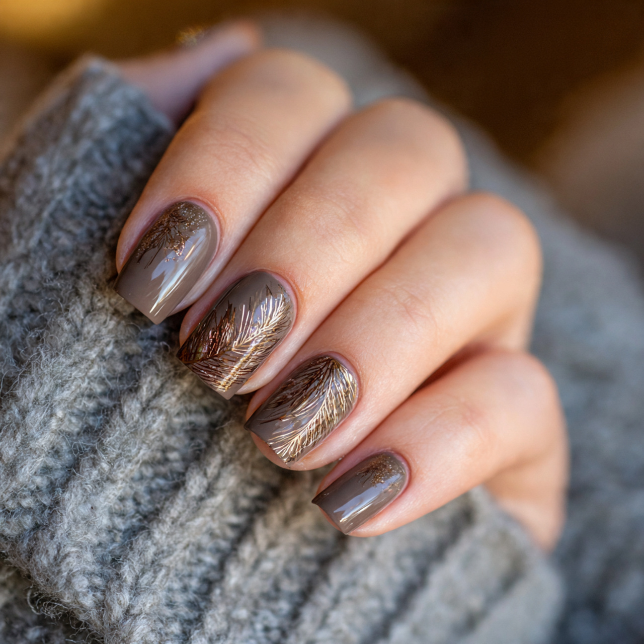 Fall Nails Inspiration With Cozy Autumn Vibes And Style 9 Warm Mocha Whisper