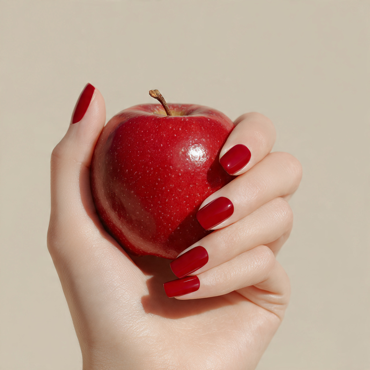 Red French Nails Ideas for a Bold & Elegant Look 2 Cherry Kissed Tips