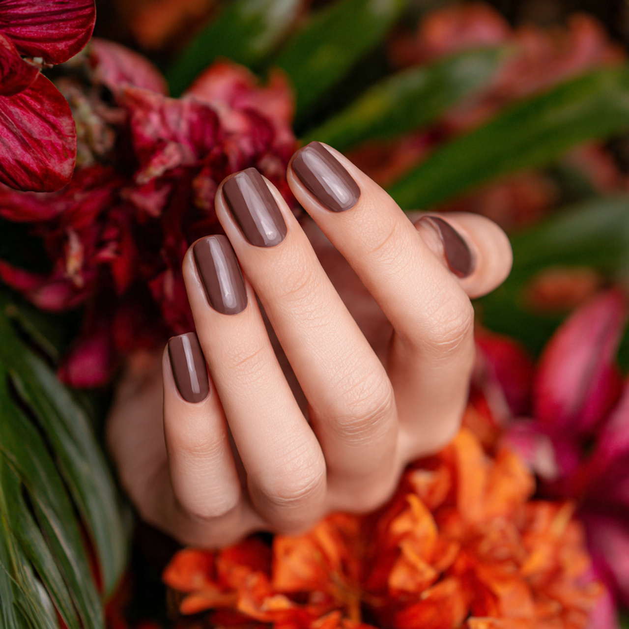 Winter Nails That Feel Cozy, Soft & Beautiful 11 Cocoa Silk