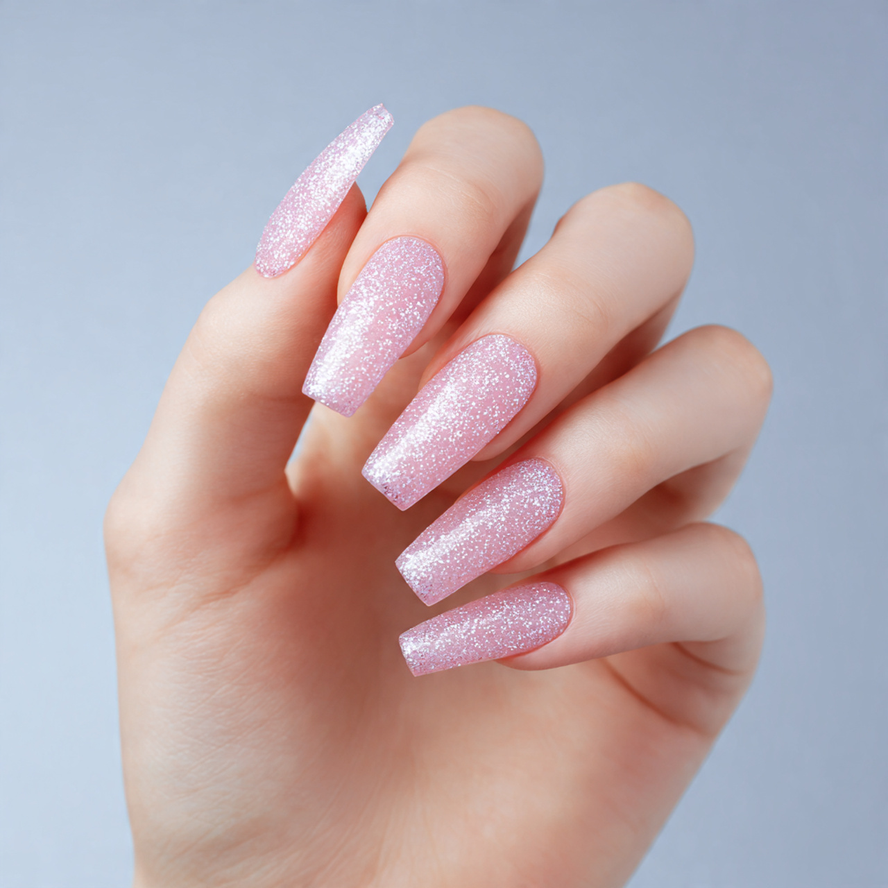 Winter Nails That Feel Cozy, Soft & Beautiful 10 Crystal Frost Touch nails