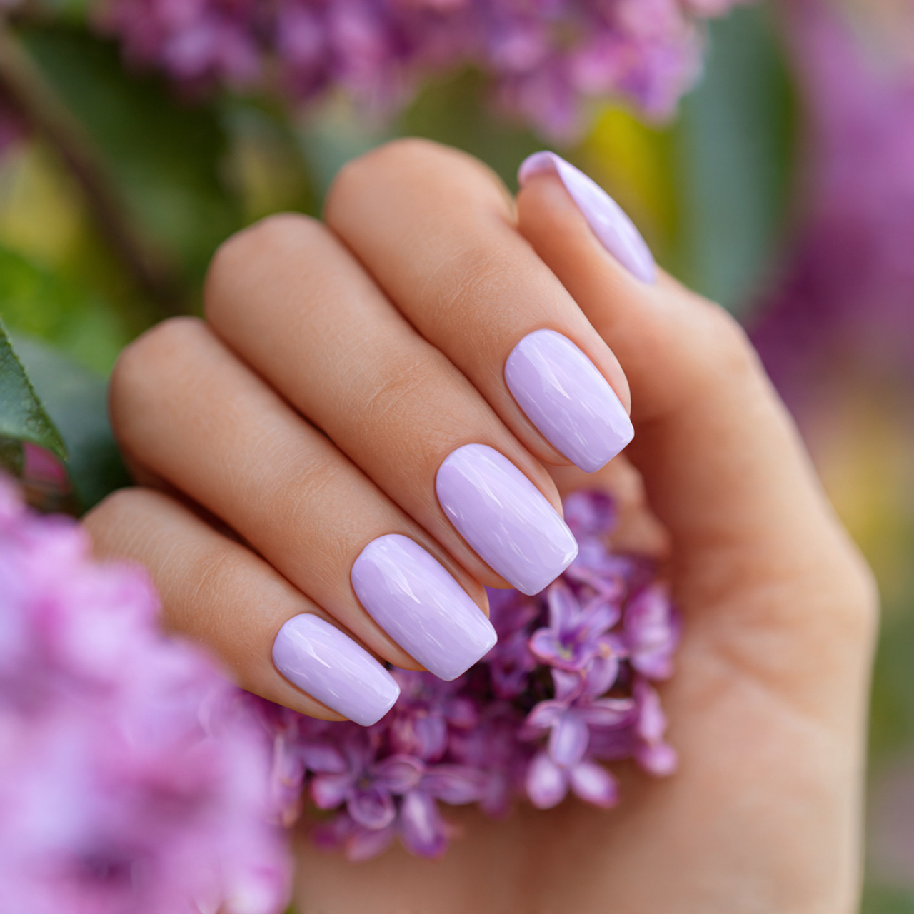 Cute Spring Nails Ideas You’ll Love This Season 11 Lilac Glaze Glow