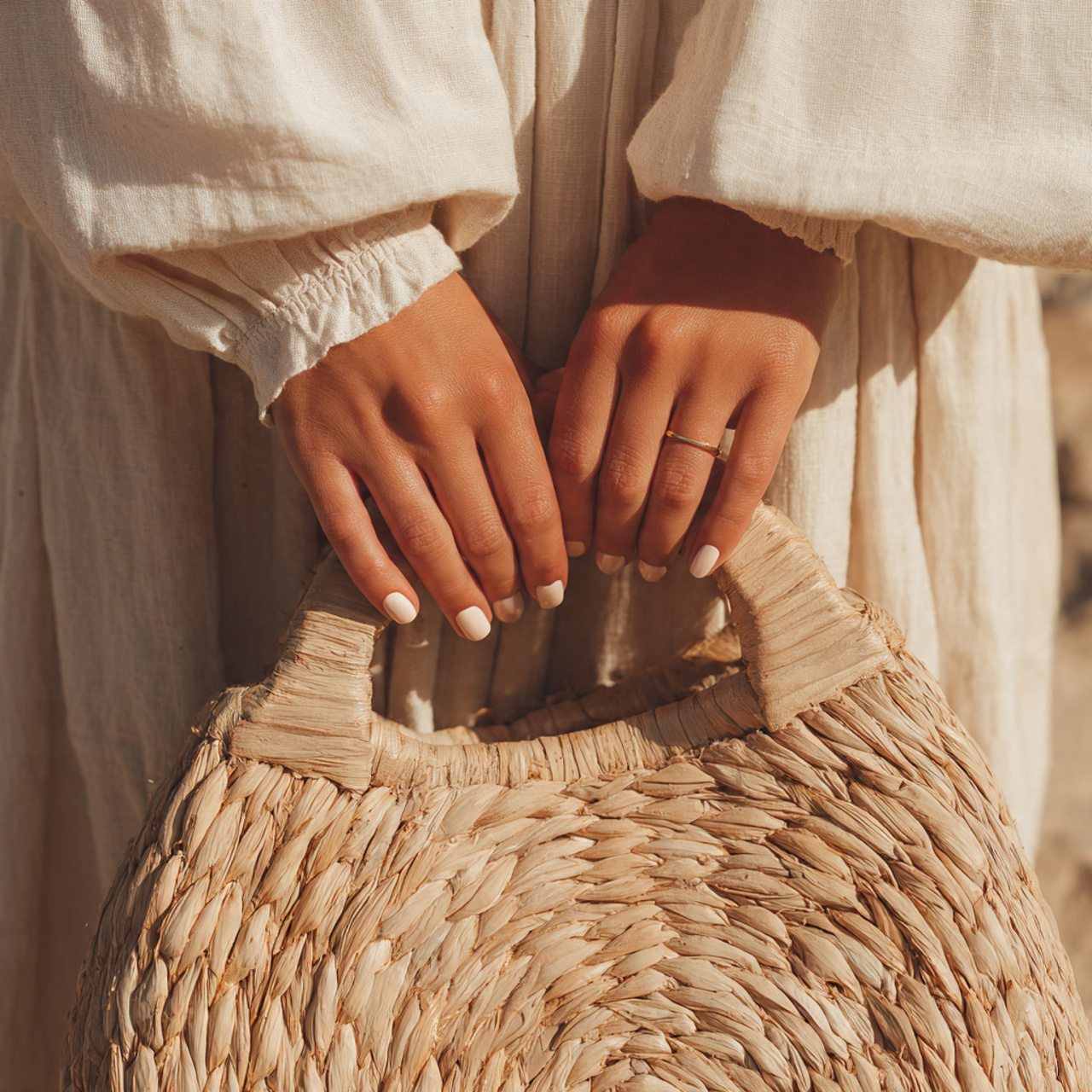 Summer Nails Short – Fresh, Bright & Trendy Ideas 2 Milky Coconut Cream