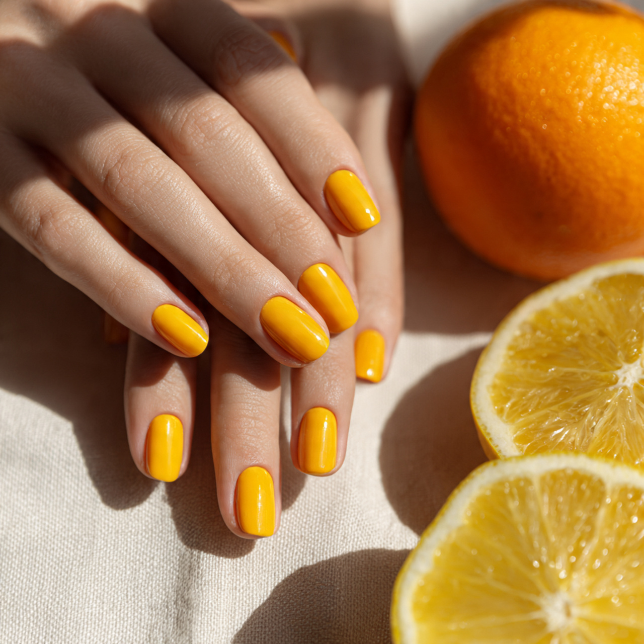Sunlit Citrus Glow