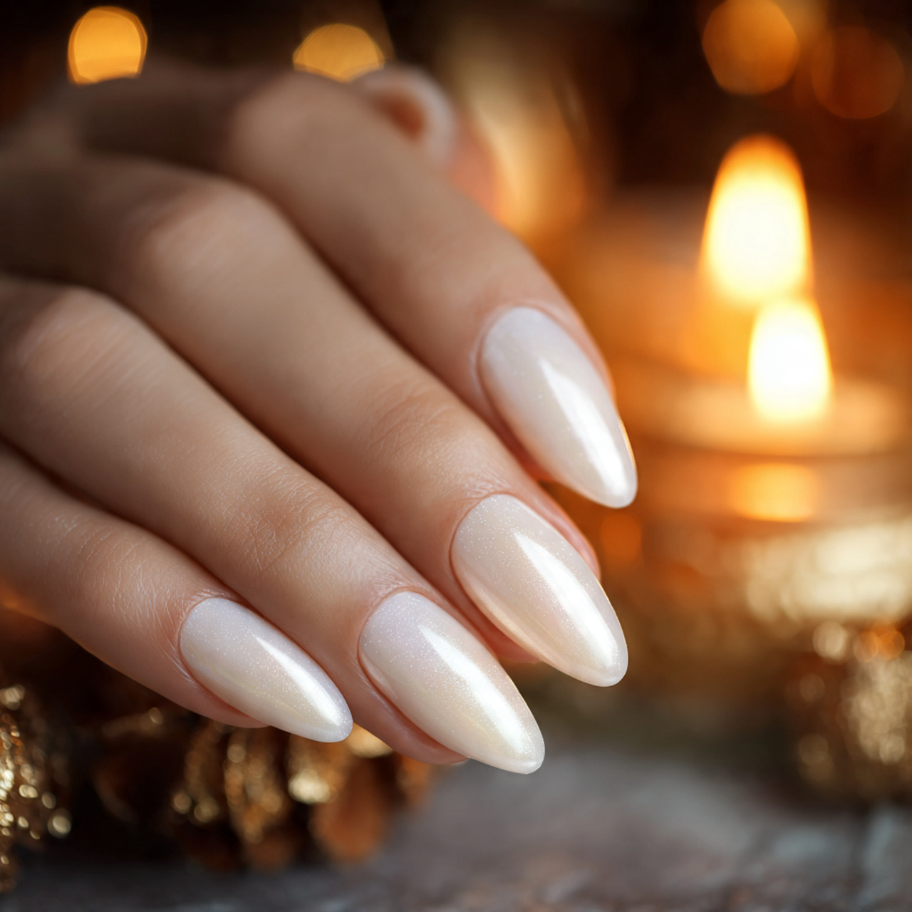 Winter Candlelight White