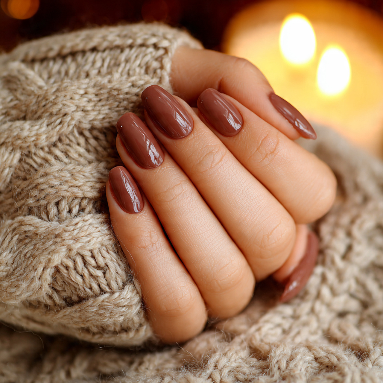 Christmas Nails Short Ideas for a Soft, Festive Winter Look 13 Christmas Nails Short
