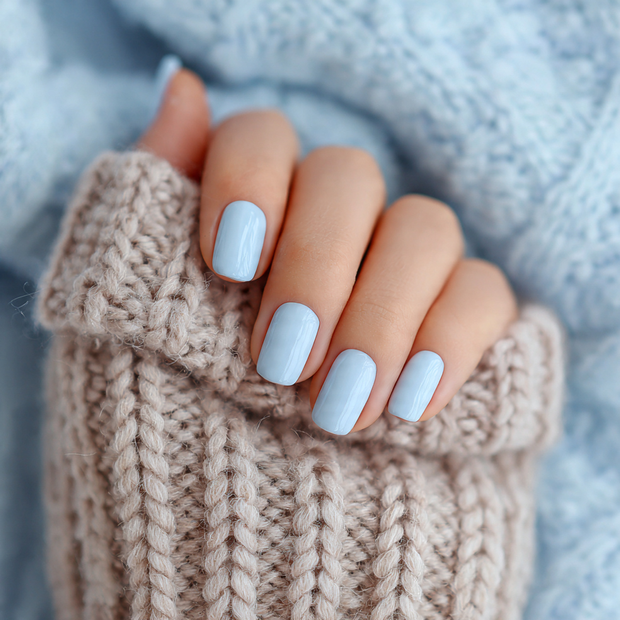 Blue Summer Nails You’ll Want to Save All Season Long 11 creamy pastel blue summer nails paired with soft k