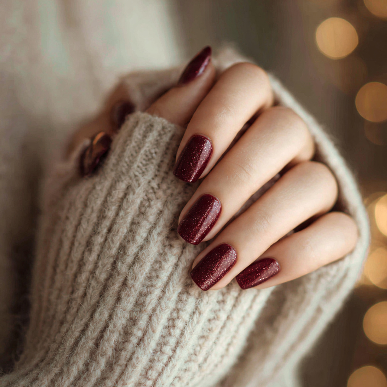 Cozy Glam Crimson