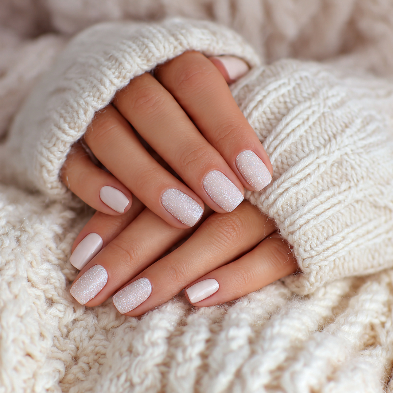 Simple Christmas Nails