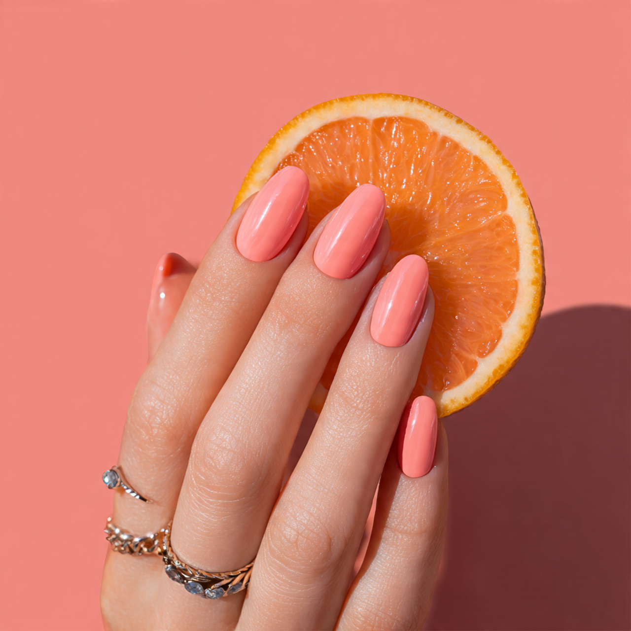 Summer Acrylic Nails