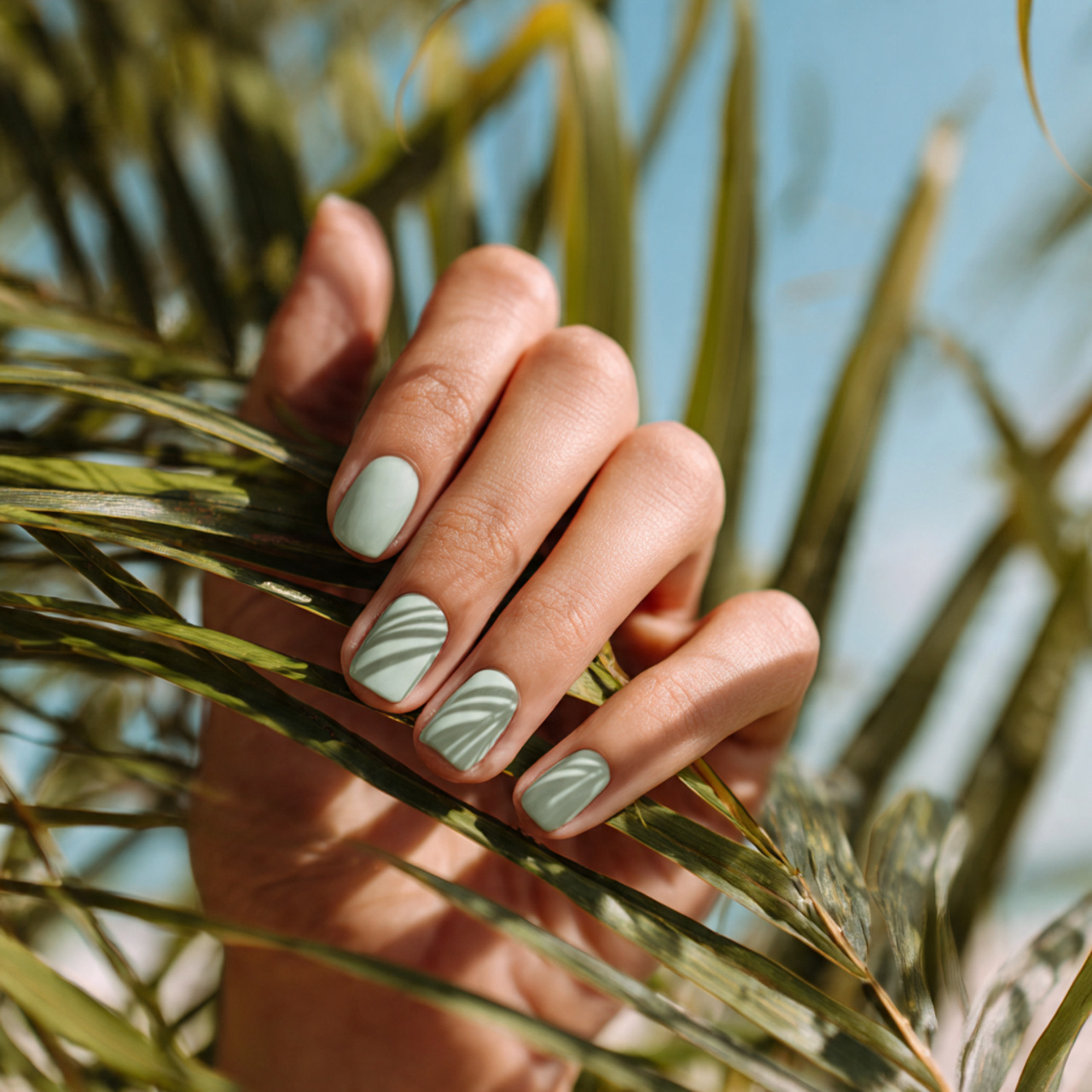 Vacation Nails Summer Inspo You’ll Want to Save Instantly 7 Soft Palm Whisper