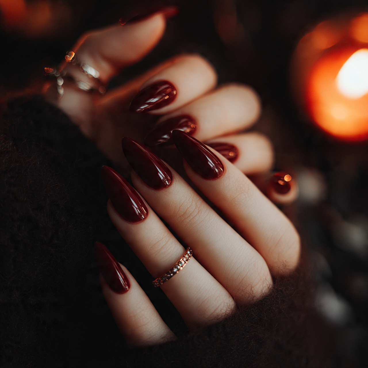 Deep Wine Cherry Mood