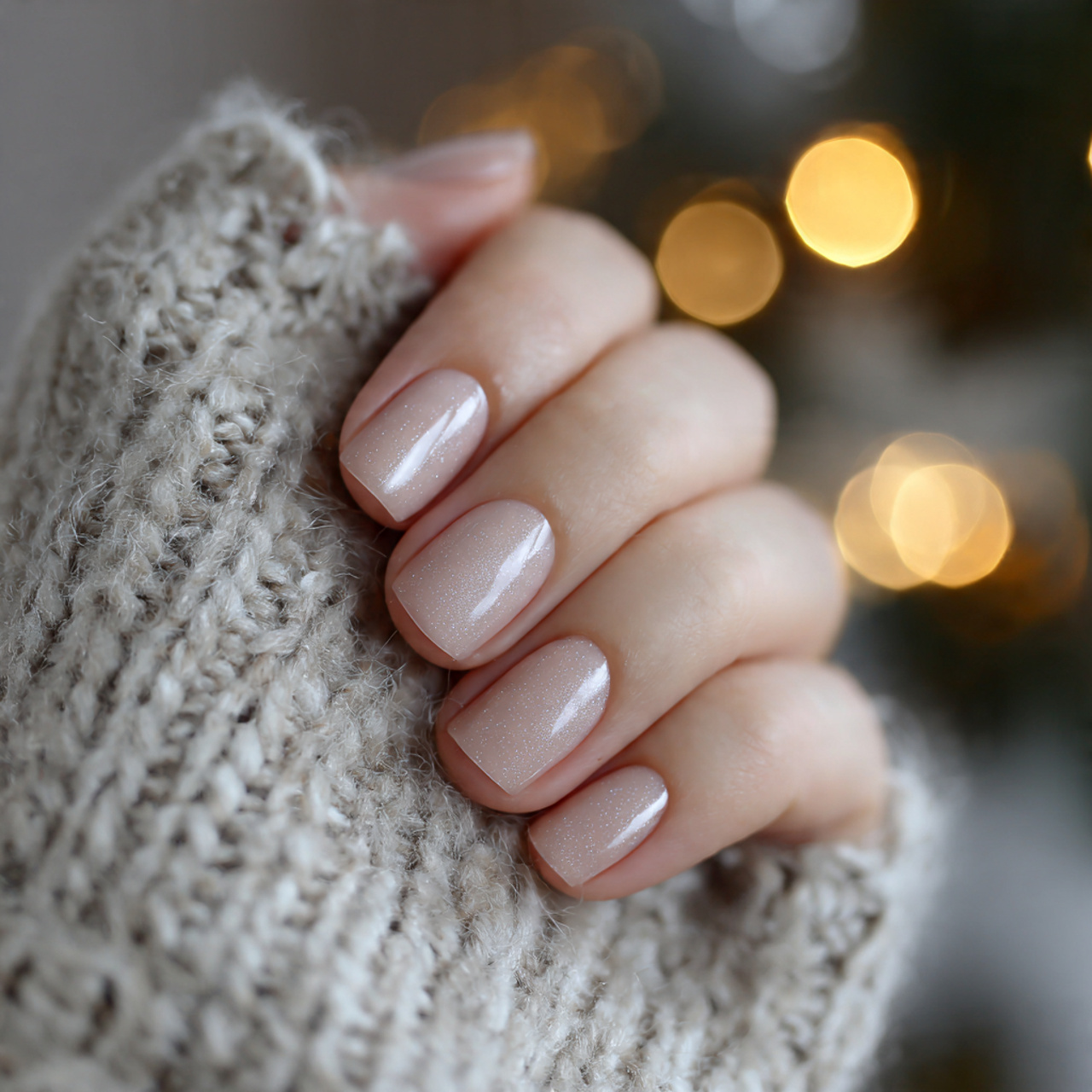 Subtle Pearl Winter Shine