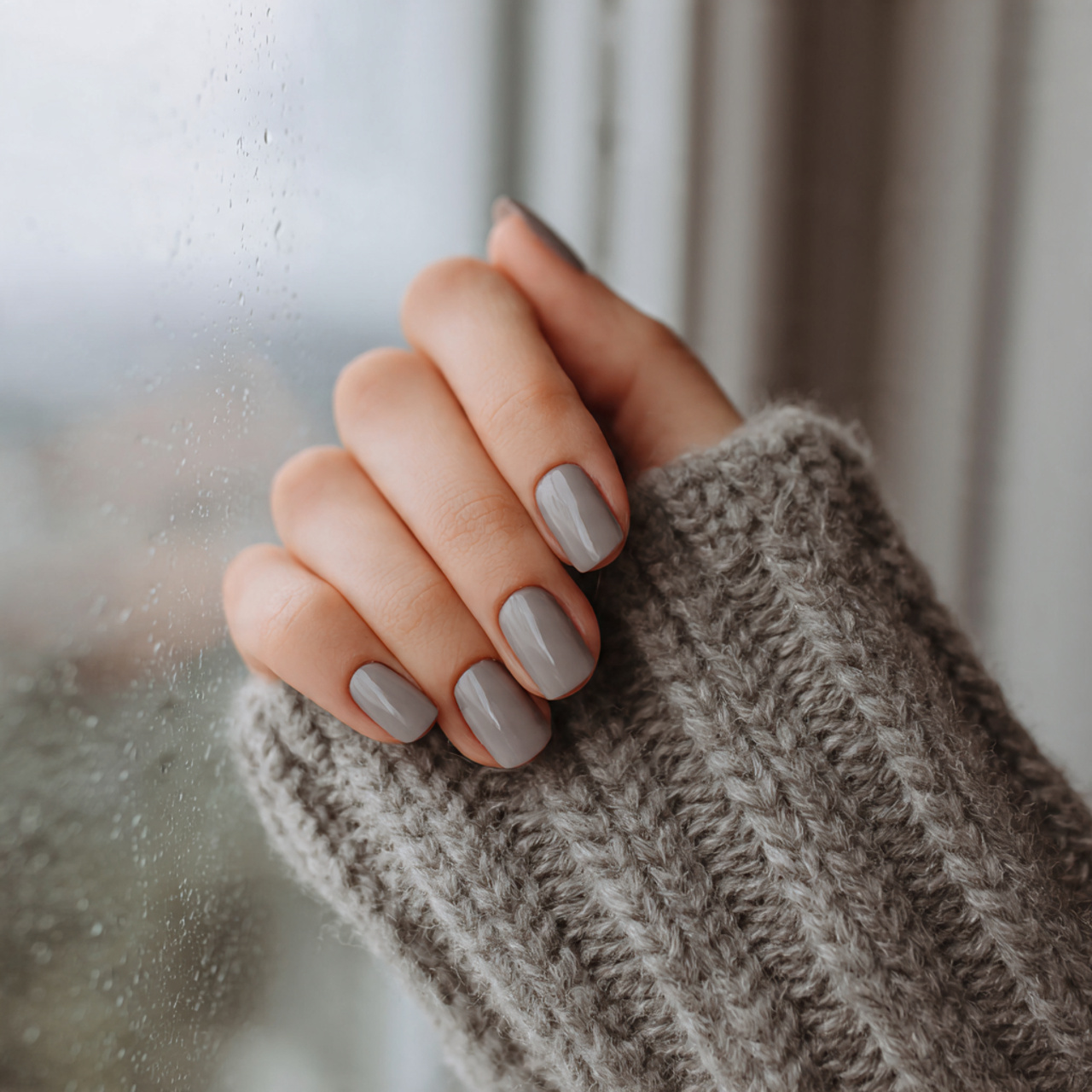 Soft Grey Winter Calm