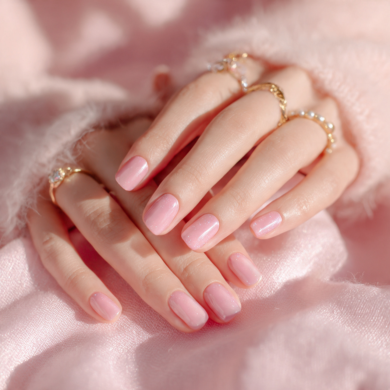 Pink Nails
