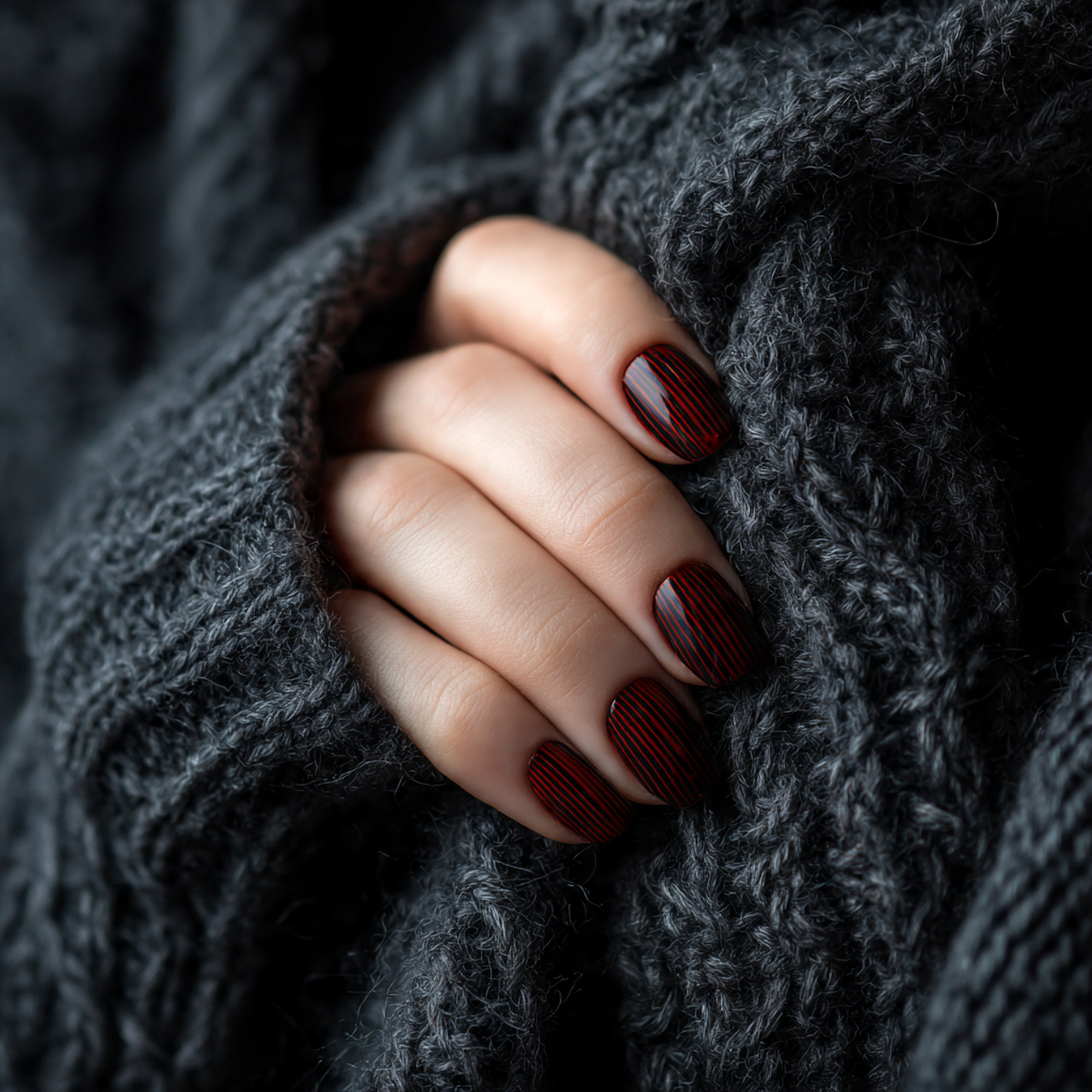 Moody Winter Embrace