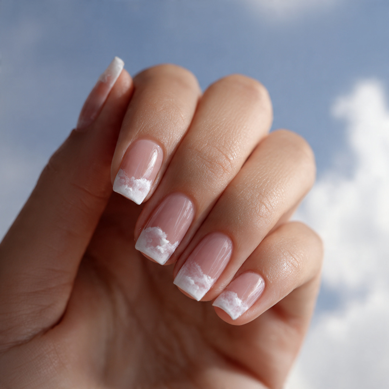 French Nails That Feel Soft Timeless and Elegant 1 Soft Cloud French