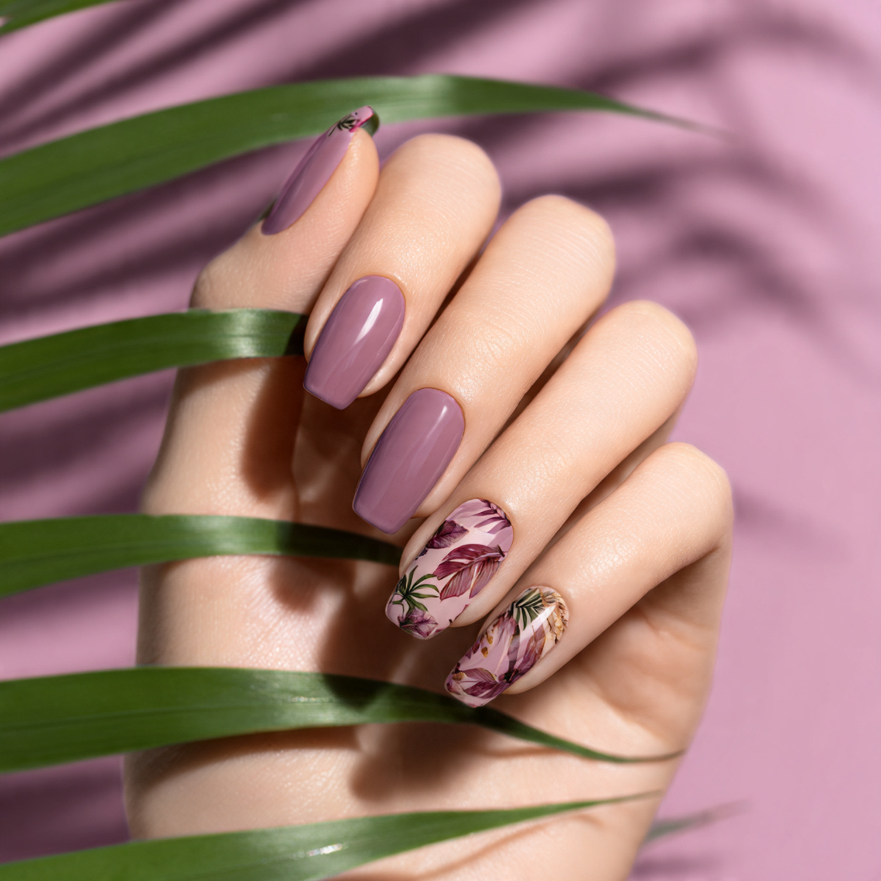 Soft & Chic Short Nails Inspiration for Everyday Beauty 12 Soft Mauve Mood