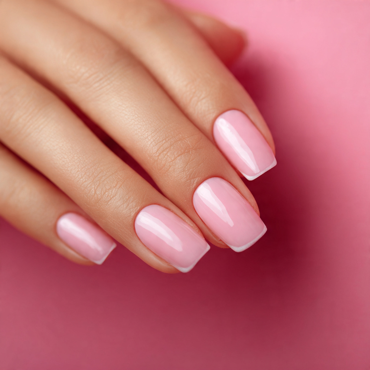French Nails That Feel Soft Timeless and Elegant 7 Soft Pink Glow French