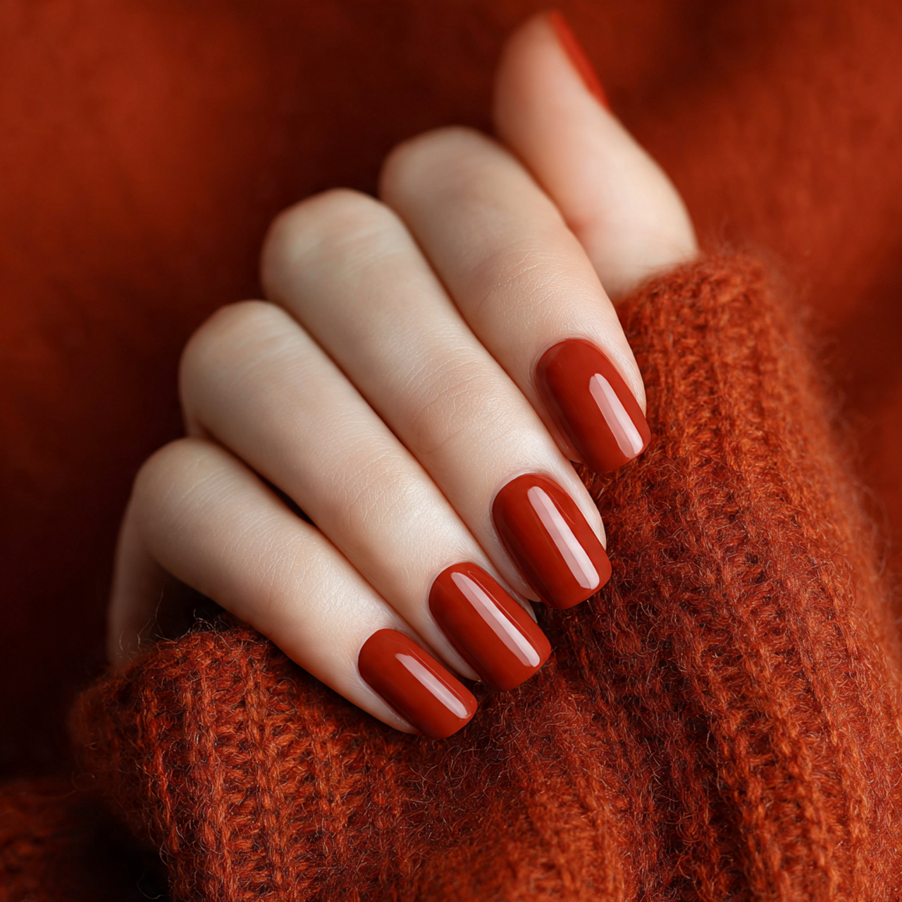 Warm Brick Red Comfort