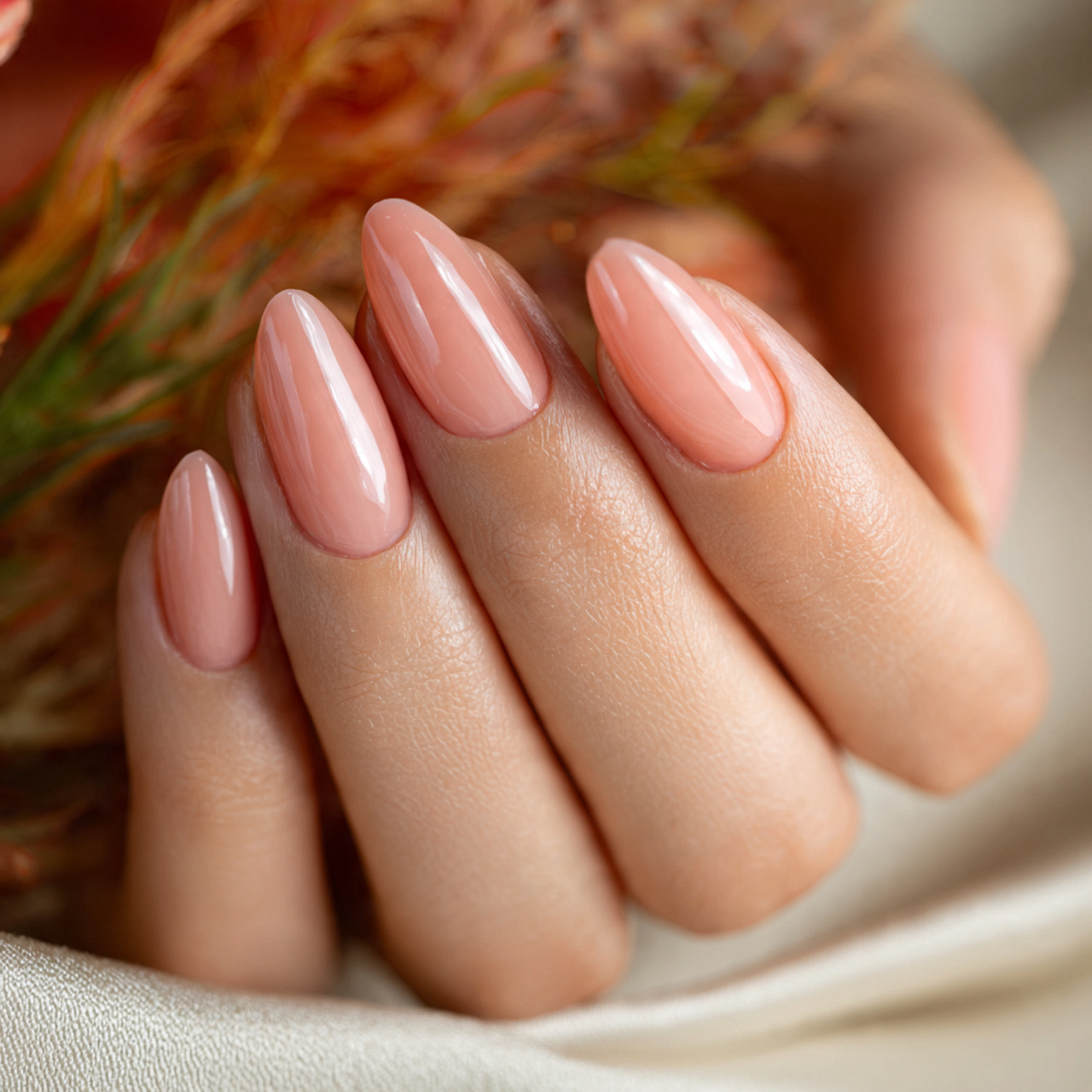 Almond Nails Inspiration That Feels Soft & Timeless 2 Blush Whisper Almond