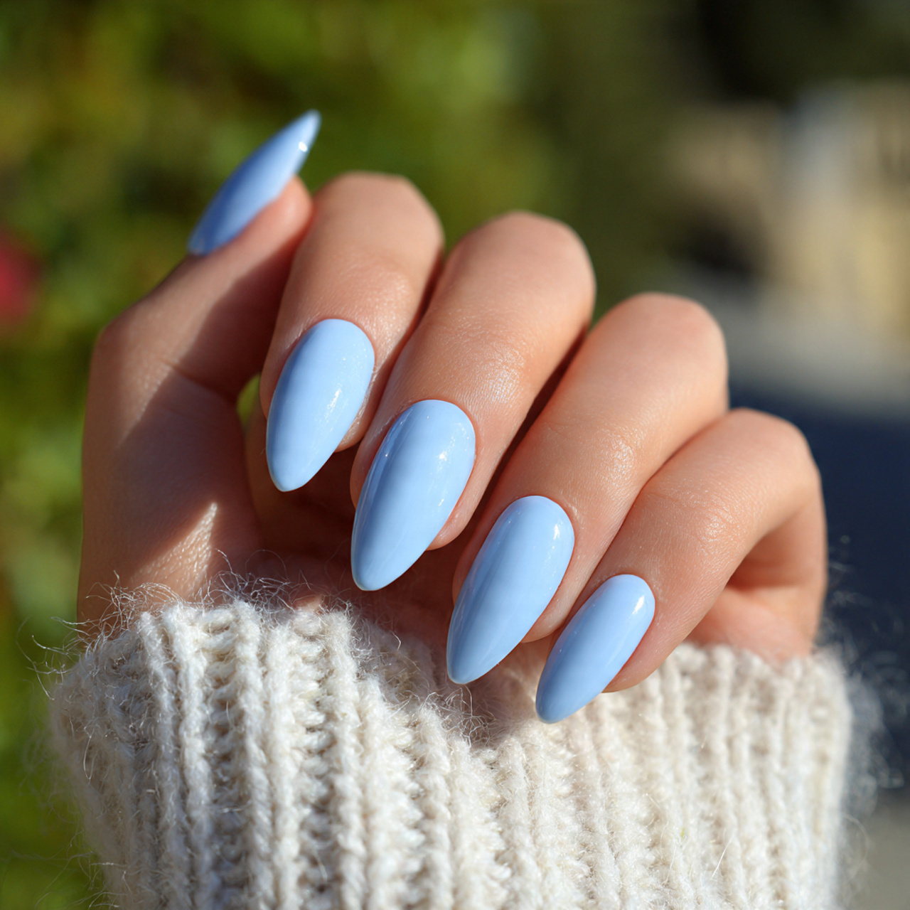 Baby Blue French Whisper