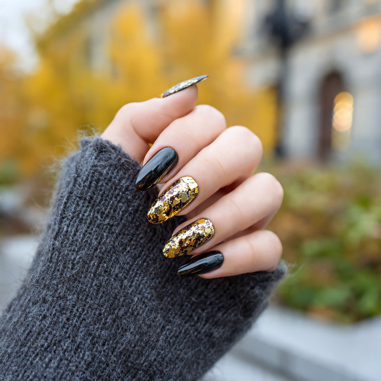 Black and Gold Luxe Touch