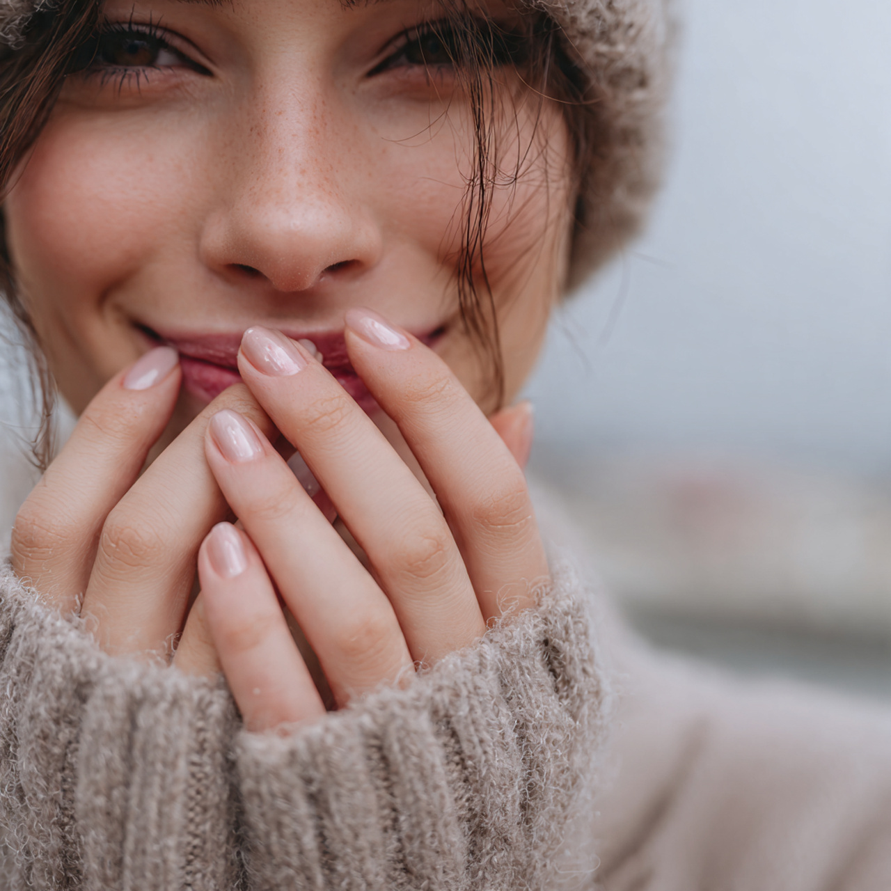 Minimal Short Natural Nails for Everyday Style 3 Cozy Almond Whisper