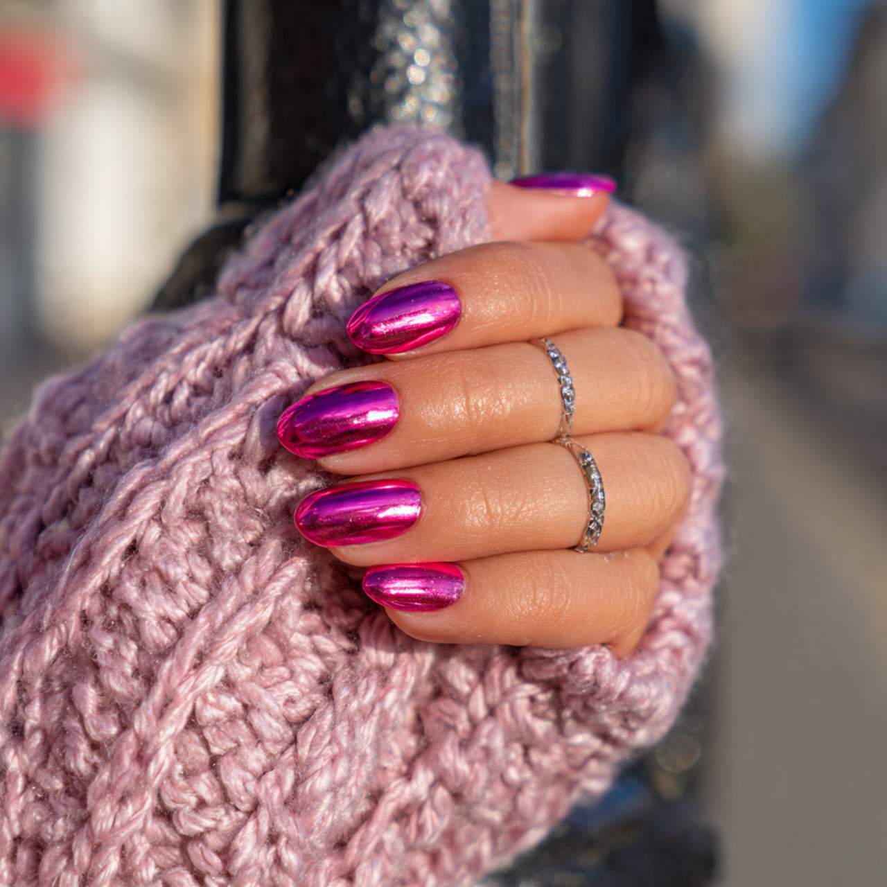 Hot Pink Liquid Metal