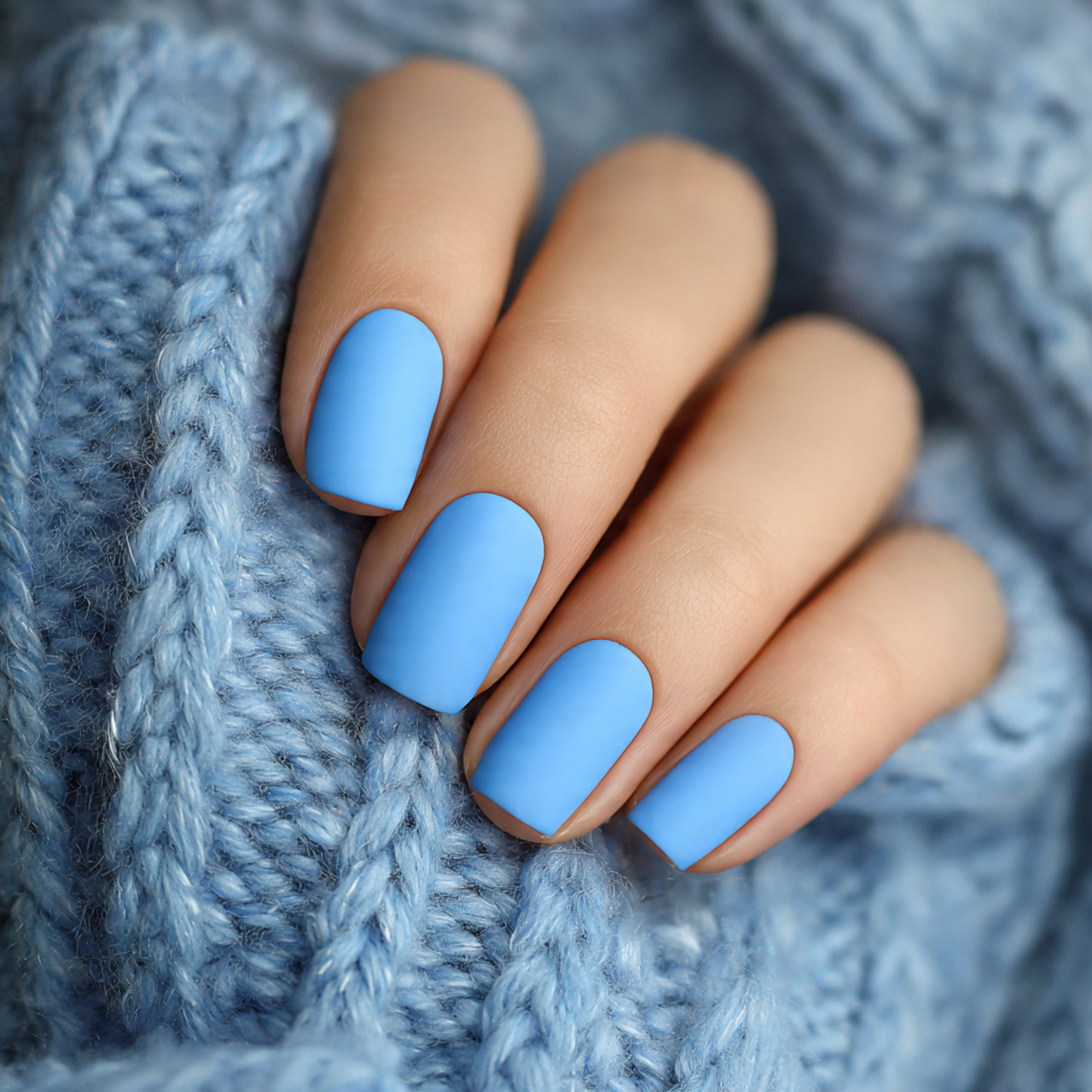 Matte Blue Serenity