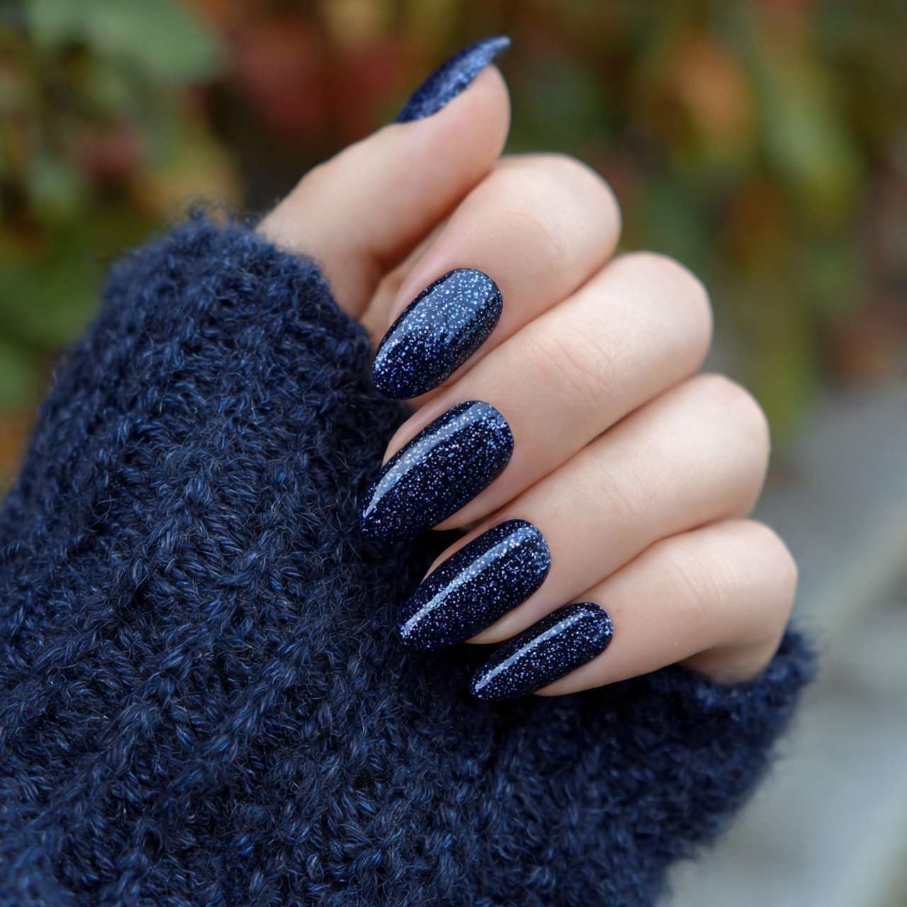 Midnight Navy Shine