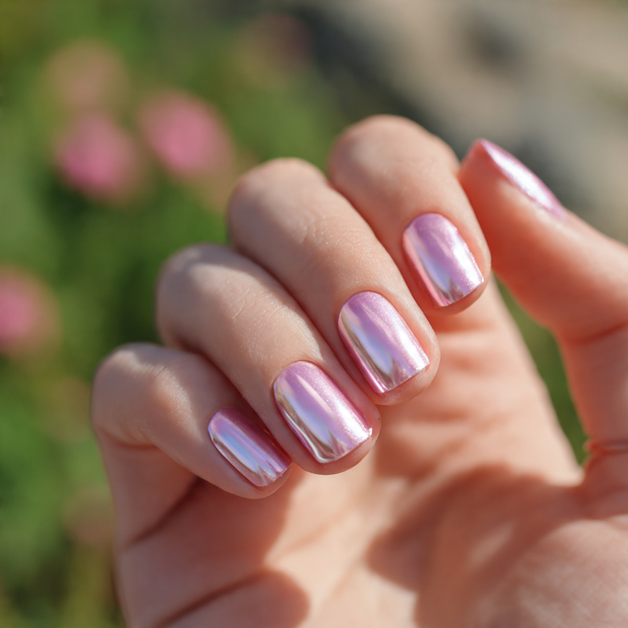 Milky Pink Reflection