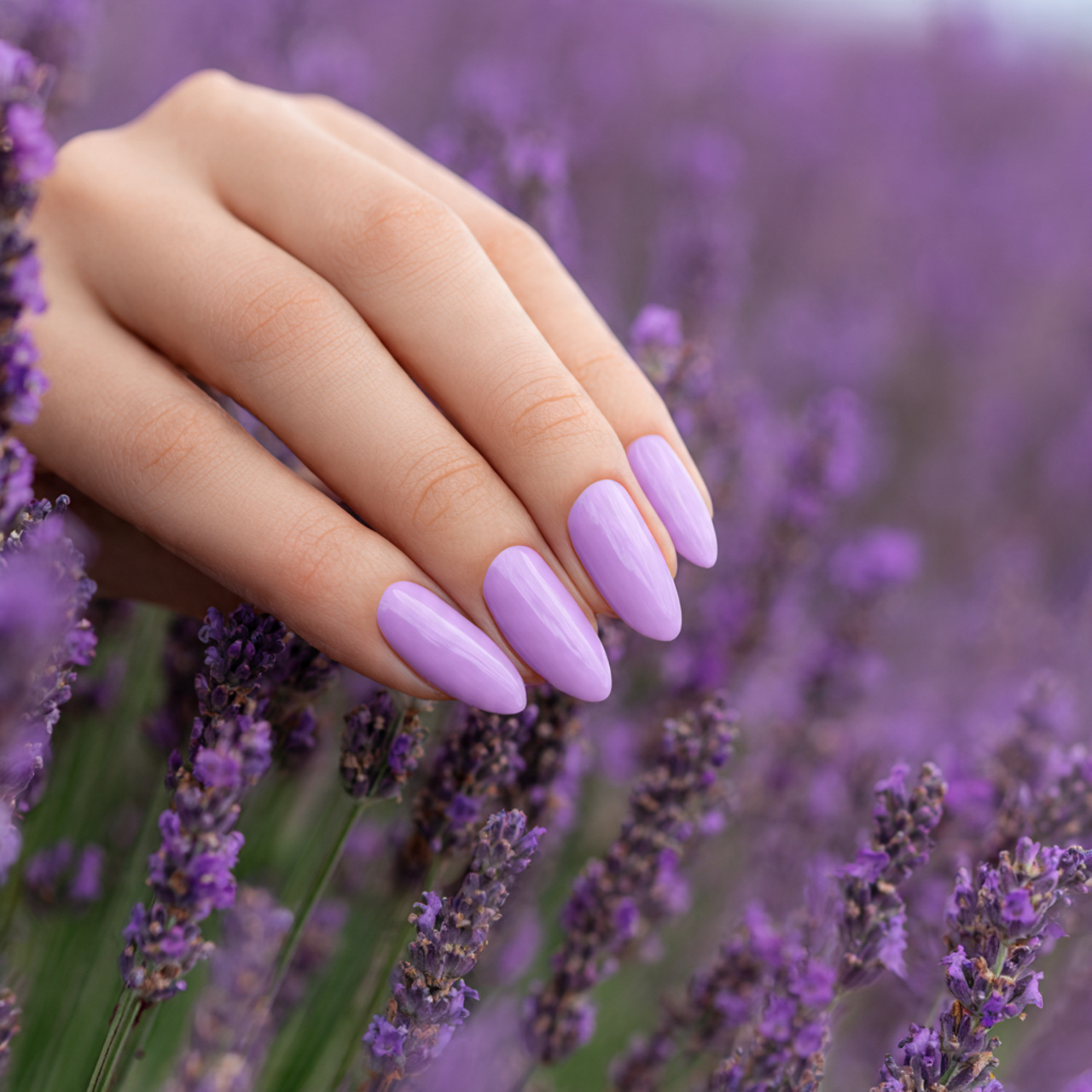Spring Nails 2026 Trends You Need to See 2 Morning Dew Lavender