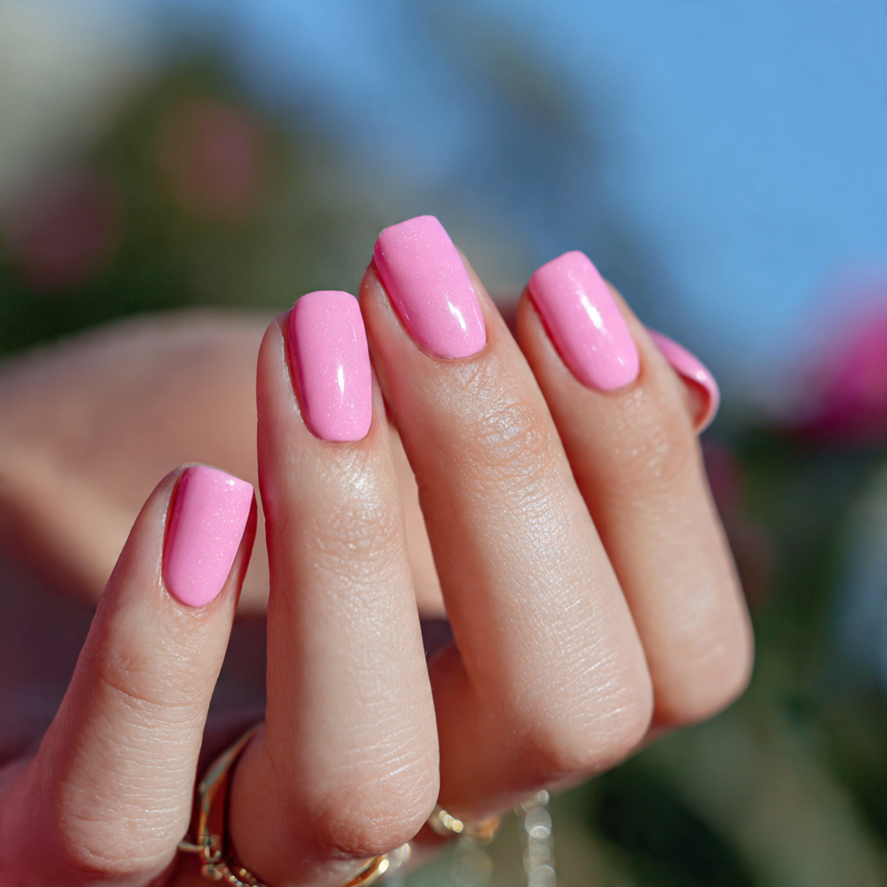 Trendy Short Pink Nails Designs to Try Now 7 Pink Sugar Glaze