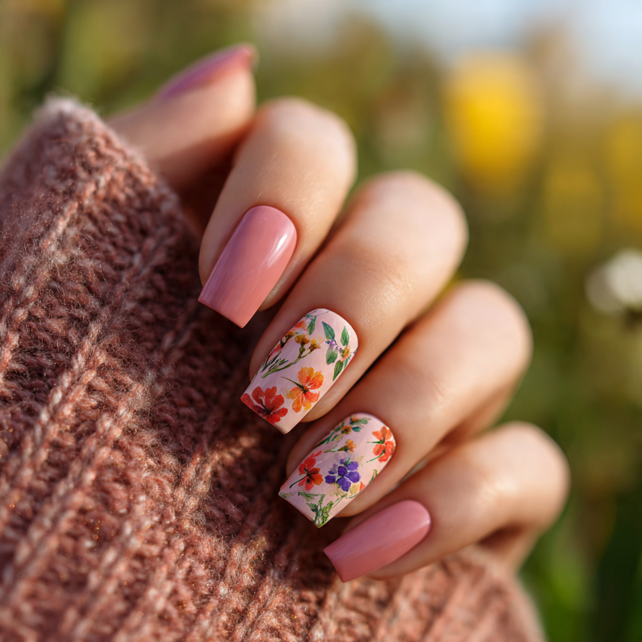 Pressed Flower Accent