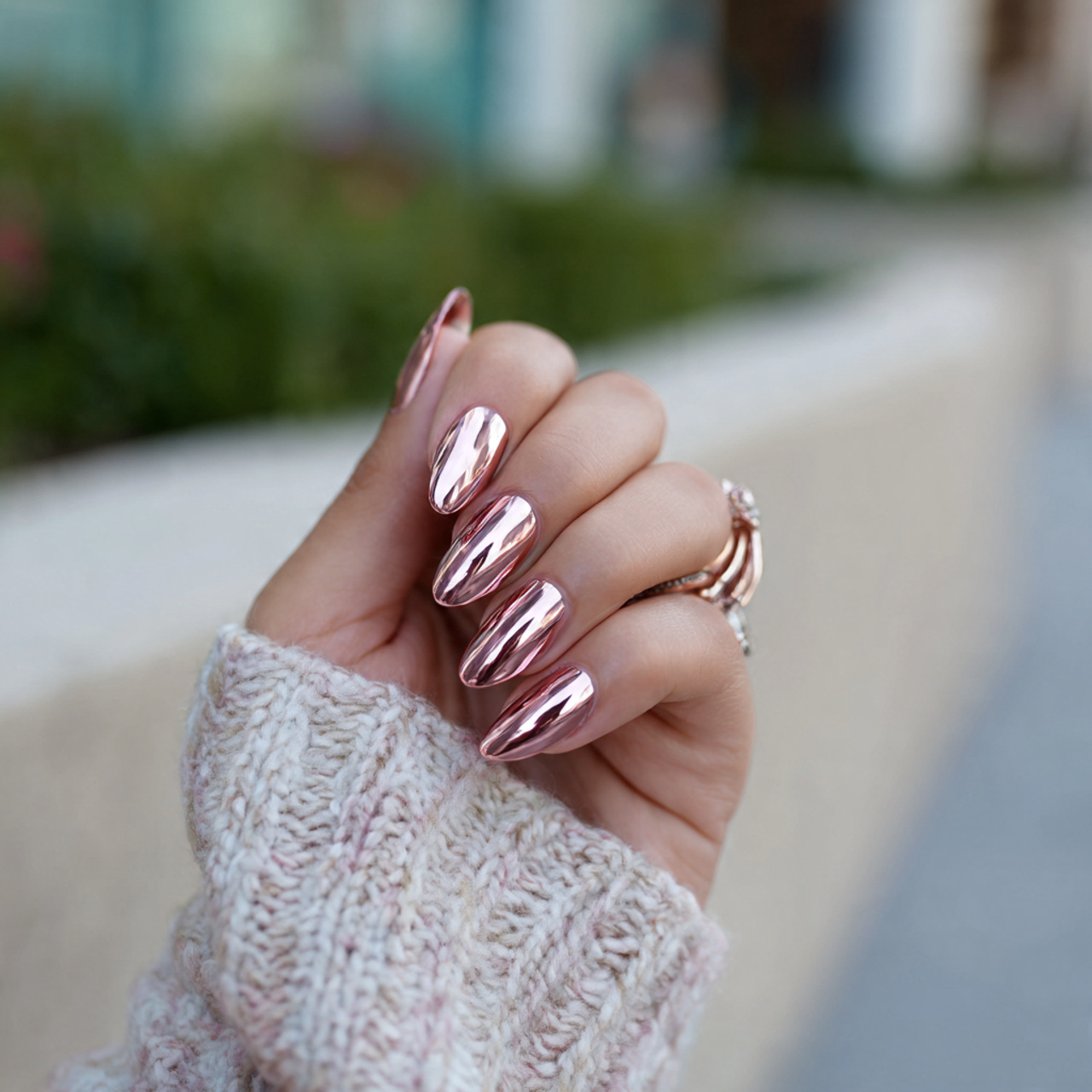 Rose Gold Reflection