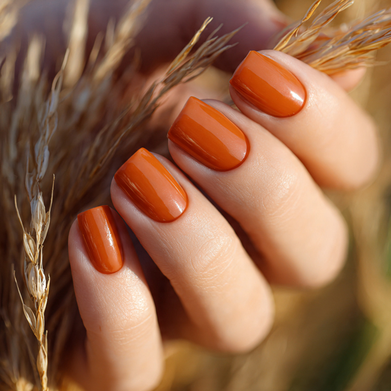 Minimal Short Natural Nails for Everyday Style 12 Soft Caramel Glow
