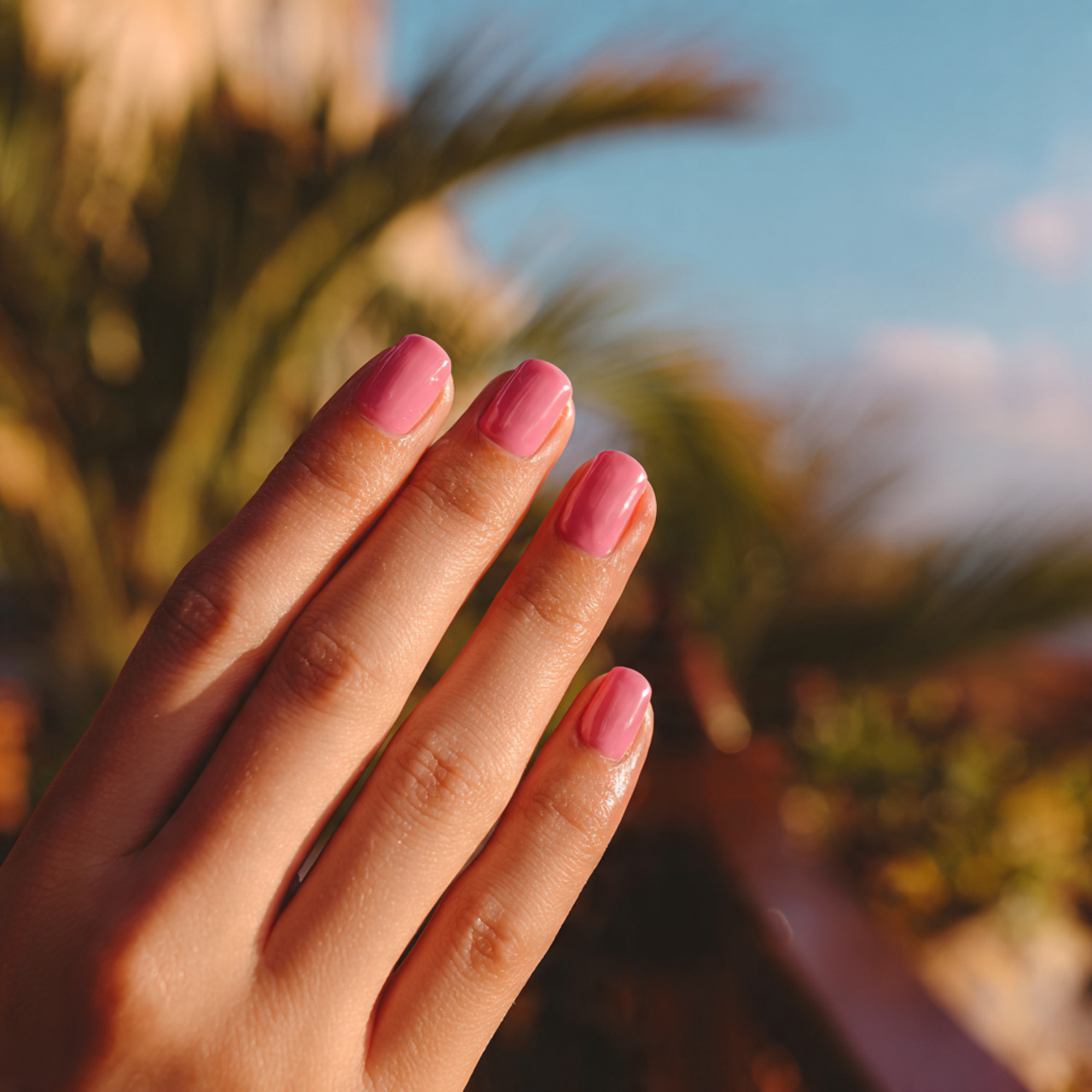 Chic Black and Pink Nails for a Bold Mani 3 Velvet Pink Shadows